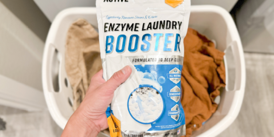 Active Enzyme Laundry Booster 2lb Bag Only $10 on Amazon (Lightning Deal!)